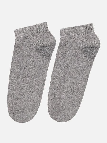 Чоловічі шкарпетки 43-45 колір світло-сірий ЦБ-00214584 SKT000896654 фото