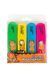 Набір з 4-х кольорових маркерів Highlighter Garfield KITE GF25-444 ЦБ-00281332 фото 3