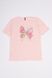 Женская футболка 50 цвет розовый ЦБ-00192150 SKT000848259 фото 1