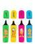 Набір з 4-х кольорових маркерів Highlighter Garfield KITE GF25-444 ЦБ-00281332 фото 5