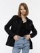 Жіноча джинсова куртка 42 колір чорний ЦБ-00214174 SKT000895878 фото 1