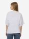 Жіноча футболка оверсайз 54 колір білий ЦБ-00210724 SKT000890443 фото 3