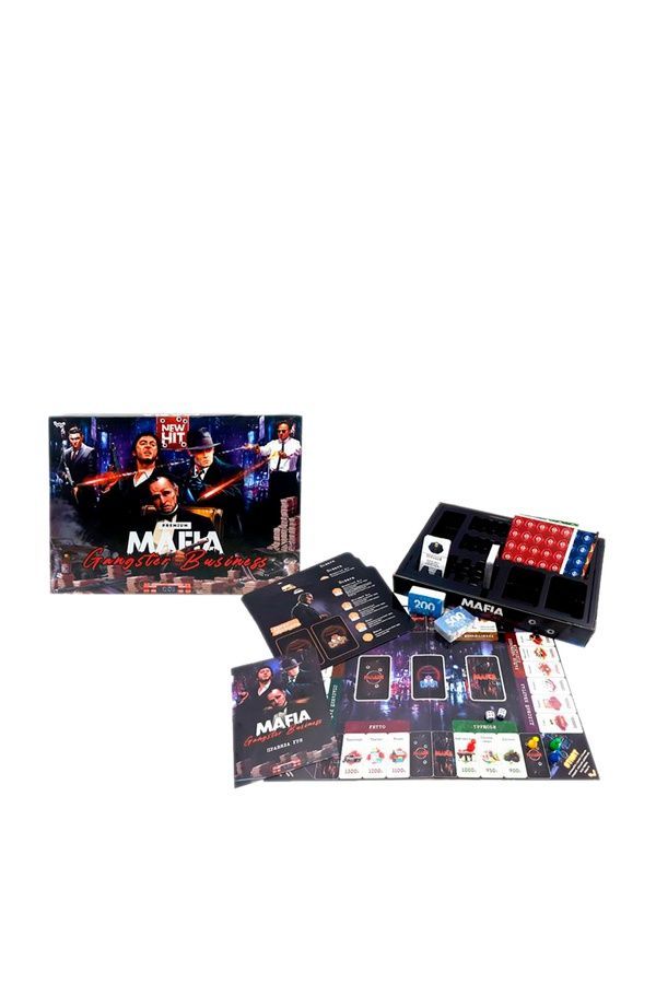 Настільна розважальна гра "MAFIA. Gangster Business. Premium" Danko Toys MAF-03-01U ЦБ-00250625 фото