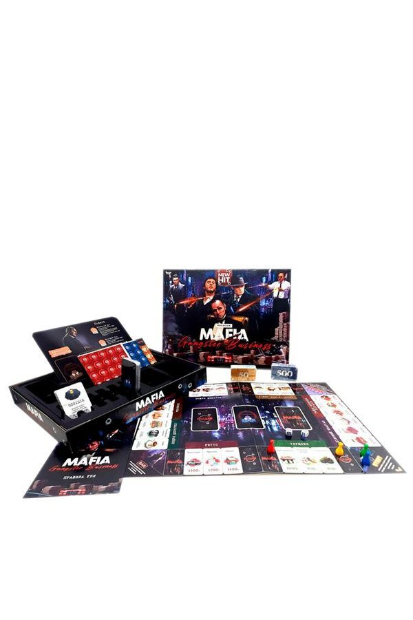 Настільна розважальна гра "MAFIA. Gangster Business. Premium" Danko Toys MAF-03-01U ЦБ-00250625 фото