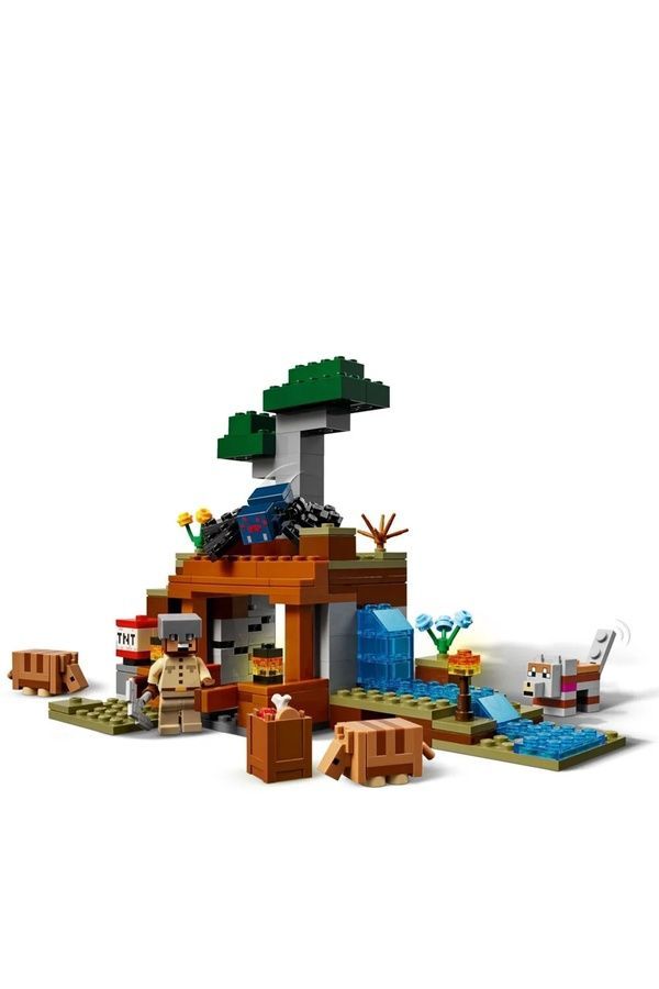 Конструктор LEGO Minecraft, Шахтна експедиція &laquo;Броненосець&raquo; 21269 ЦБ-00269185 фото