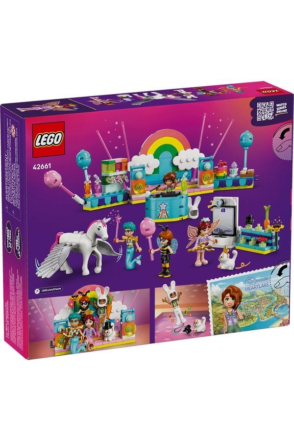 Конструктор LEGO Friends Костюмована вечірка з єдинорогом і феєю 42661 ЦБ-00279952 фото