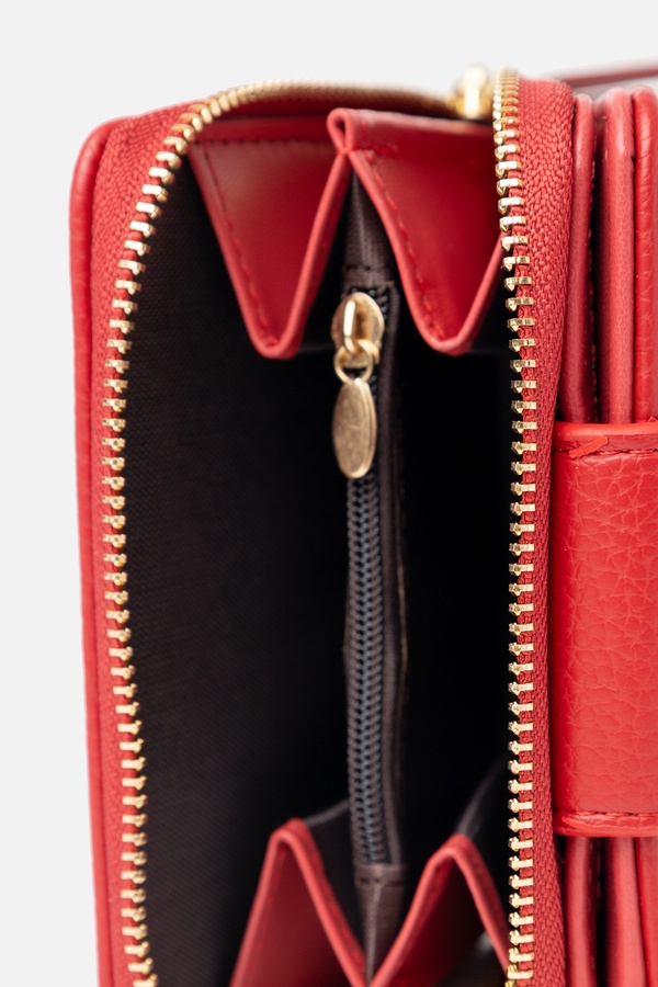 Жіночий гаманець колір червоний ЦБ-00244424 SKT000978800 фото