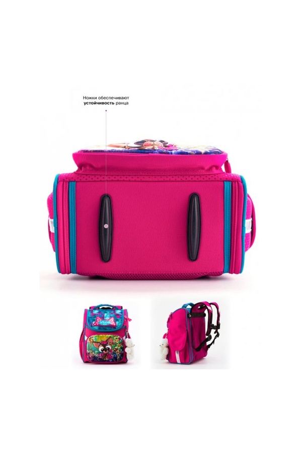 Ранець-розкладачка + брелок іграшка колір рожевий ЦБ-00197180 SKT000860611 фото