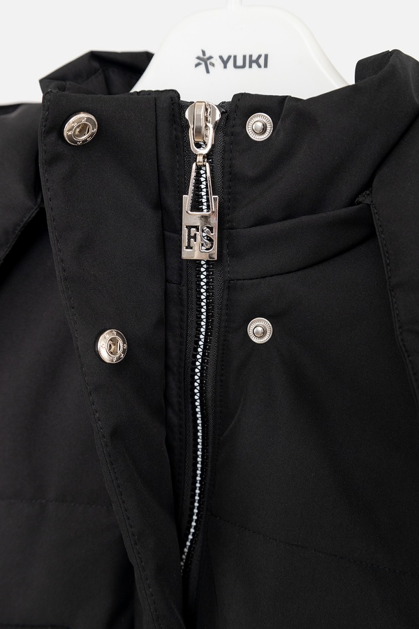 Куртка для дівчинки 164 колір чорний ЦБ-00242604