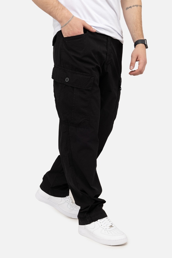 Чоловічі штани 44 колір чорний ЦБ-00249874 SKT000992141 фото