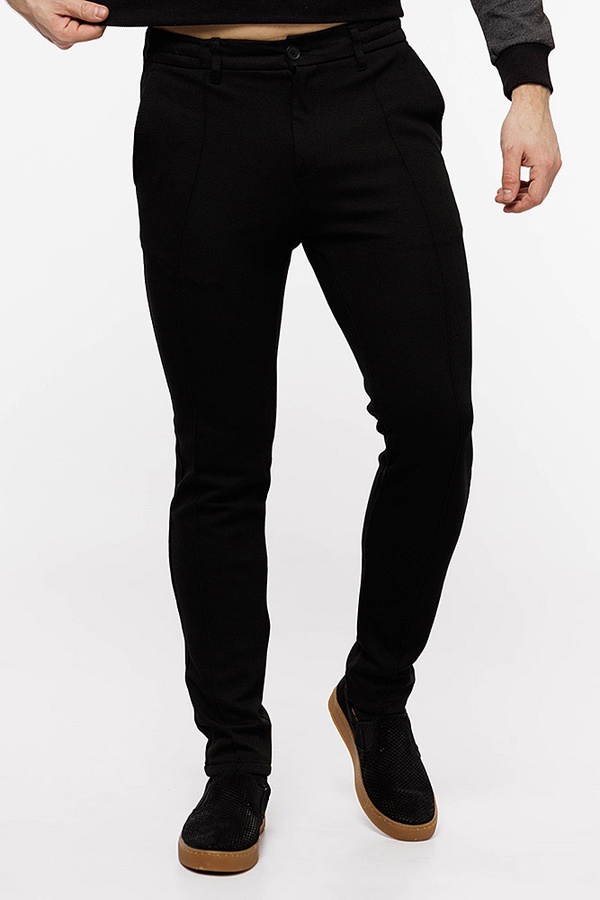 Мужские брюки 56 цвет черный ЦБ-00203638 SKT000874478 фото
