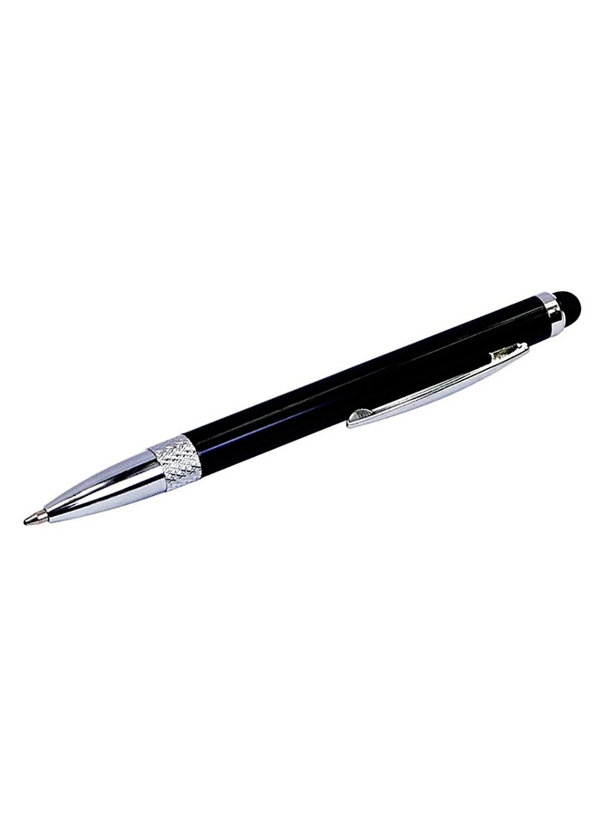 Стилус емкостный, с выдвижной шариковой ручкой цвет черный ЦБ-00224824 SKT000921062 фото