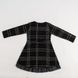Сукня темно-сіра дитяча 92 колір темно-сірий ЦБ-00138340 SKT000487401 фото 3