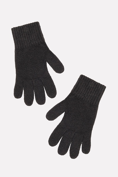 Женские перчатки 9.5 цвет черный ЦБ-00201487 SKT000870519 фото