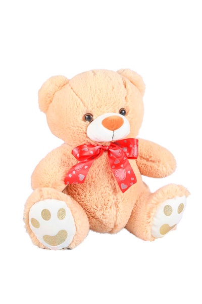 М'яка іграшка - Ведмедик з бантиком колір різнокольоровий ЦБ-00243007 SKT000966467 фото