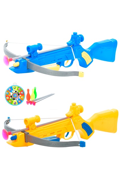Іграшка - арбалет зі стрілами присосками колір різнокольоровий ЦБ-00216188 SKT000900160 фото