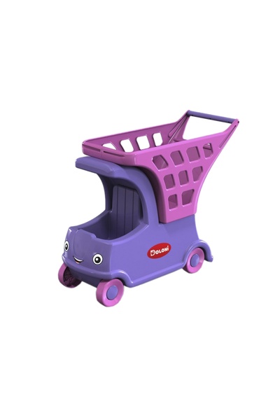 Іграшка "Дитячий автомобіль із кошиком Doloni" колір різнокольоровий ЦБ-00206868 SKT000881853 фото