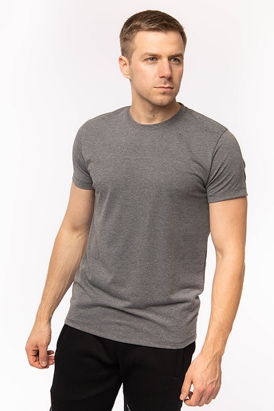 Чоловіча футболка 52 колір темно-сірий ЦБ-00198298 SKT000863511 фото