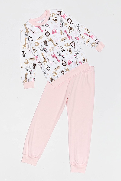 Пижама для девочки 98 цвет розовый ЦБ-00189537 SKT000840323 фото