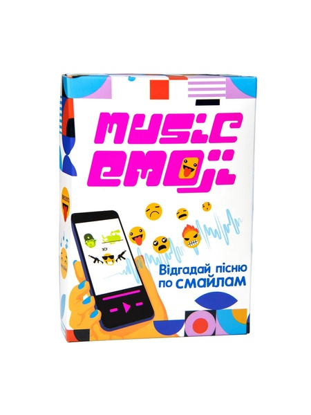 Настільна гра Strateg Music Emoji колір різнокольоровий ЦБ-00202695 SKT000872726 фото