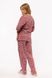 Жіноча піжама колір пудровий ЦБ-00200406 SKT000868438 фото 4