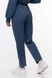 Жіночі спортивні штани прямі 42 колір індіго ЦБ-00210775 SKT000890686 фото 3