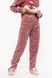 Жіноча піжама колір пудровий ЦБ-00200406 SKT000868438 фото 3