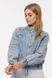 Жіноча джинсова куртка 42 колір блакитний ЦБ-00190477 SKT000842862 фото 1