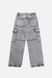 Джинсы baggy для мальчика цвет серый 128 ЦБ-00290469 фото 5