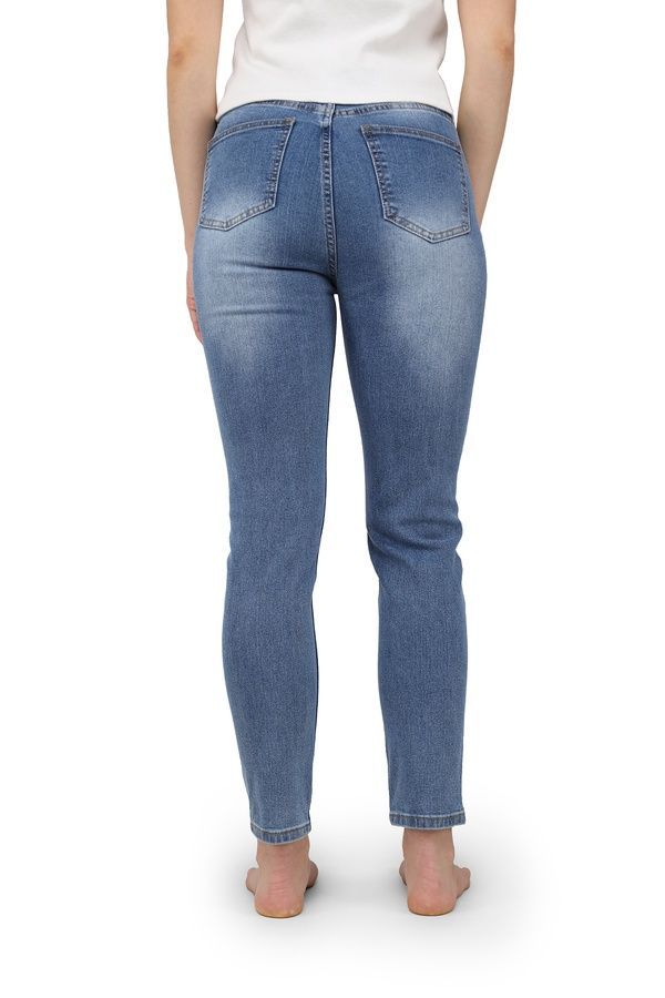 Джинси skinny жіночі колір синій XS ЦБ-00290500 фото