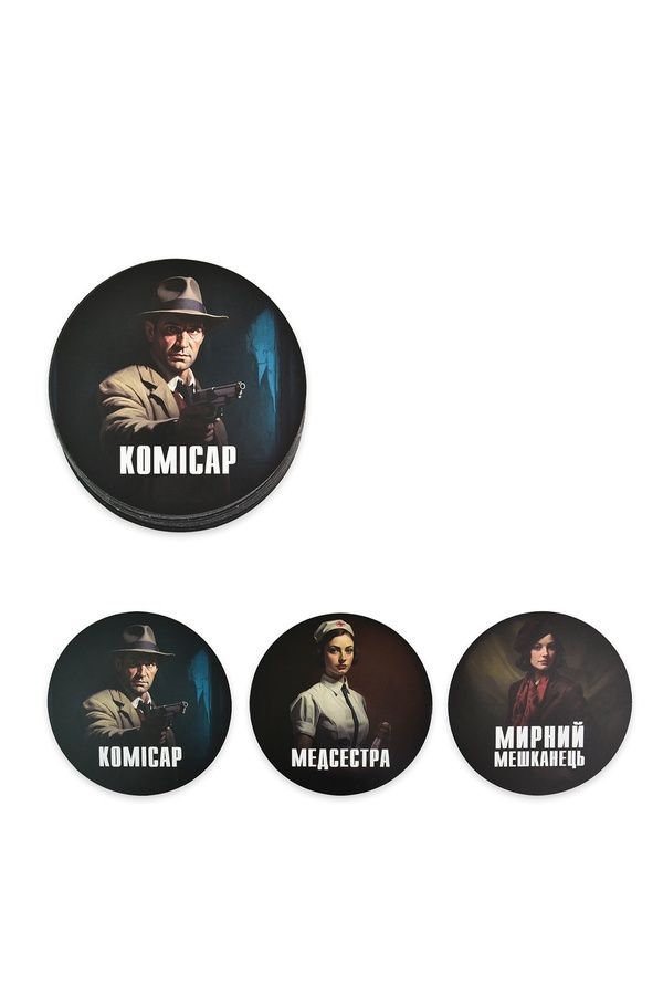 Настільна гра Strateg Мафія Strateg 30698 ЦБ-00276944 фото