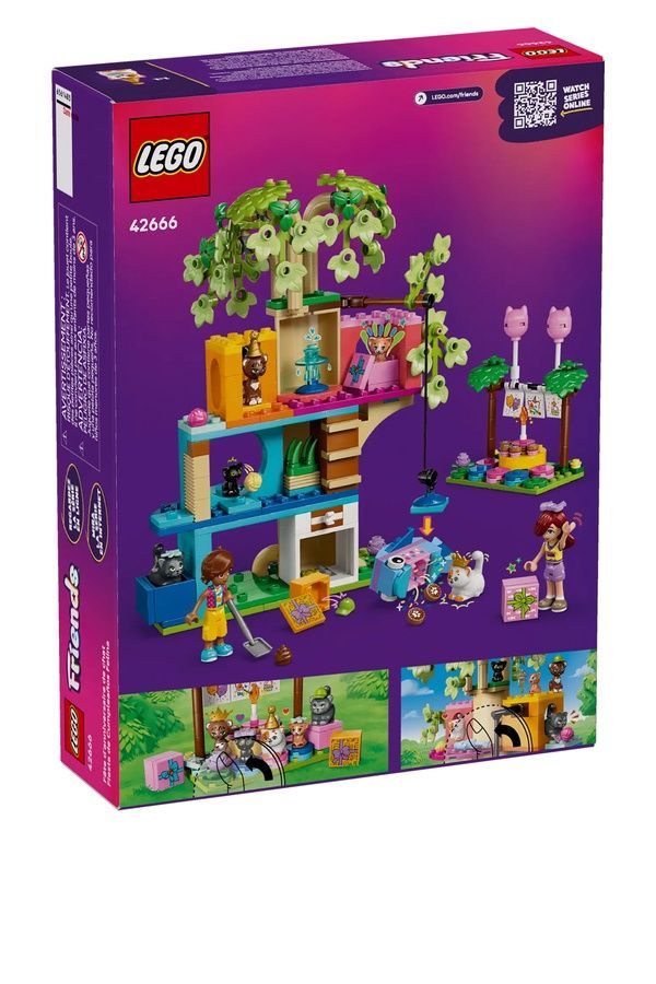 Конструктор LEGO Friends День народження кота і будинок на дереві 42666 ЦБ-00279953 фото