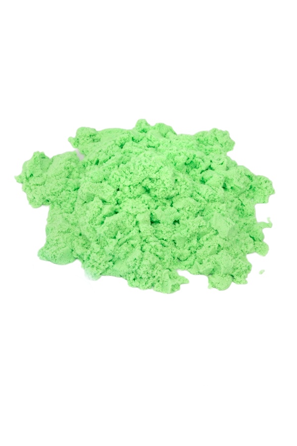 Кінетичний пісок Magic sand в пакеті колір зелений ЦБ-00239649 SKT000959238 фото