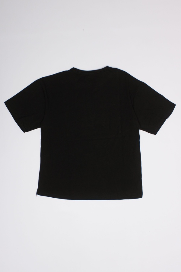 Чоловіча футболка 44 колір чорний ЦБ-00190867 SKT000843880 фото