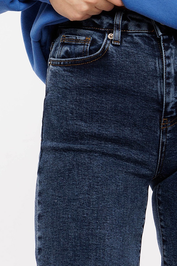 Жіночі джинси 44 колір синій ЦБ-00202925 SKT000873190 фото