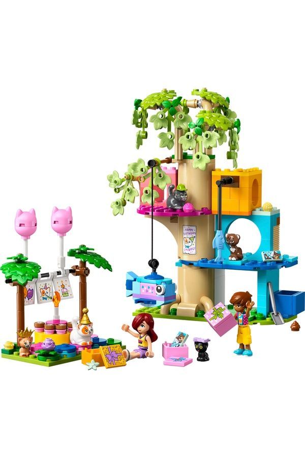 Конструктор LEGO Friends День народження кота і будинок на дереві 42666 ЦБ-00279953 фото