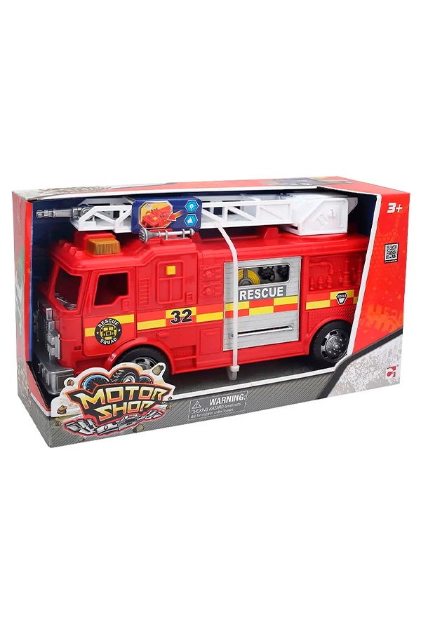 Ігровий набір "MOTOR SHOP" - Пожежна машина колір різнокольоровий ЦБ-00239031 SKT000957744 фото