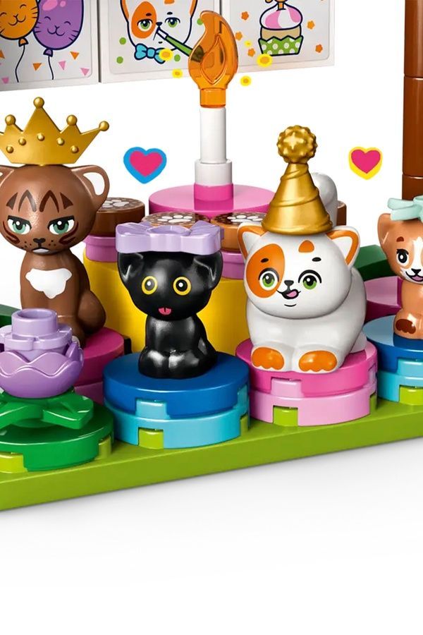 Конструктор LEGO Friends День народження кота і будинок на дереві 42666 ЦБ-00279953 фото