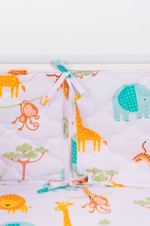 Огородження захисне у дитяче ліжко - Jungle колір різнокольоровий ЦБ-00182784 SKT000605067 фото