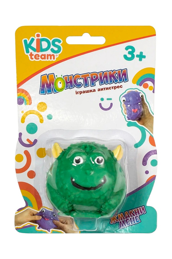 Іграшка-антистрес - Монстрик колір зелений ЦБ-00237377 SKT000954016 фото