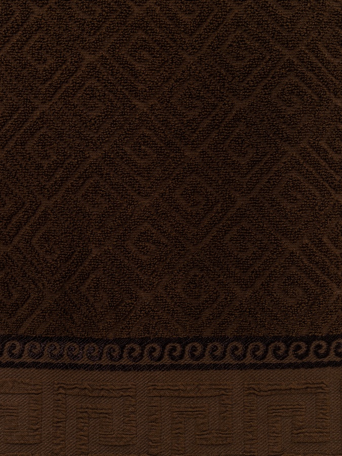 Полотенце махровое YENI GREAK цвет коричневый ЦБ-00220981 SKT000911311 фото
