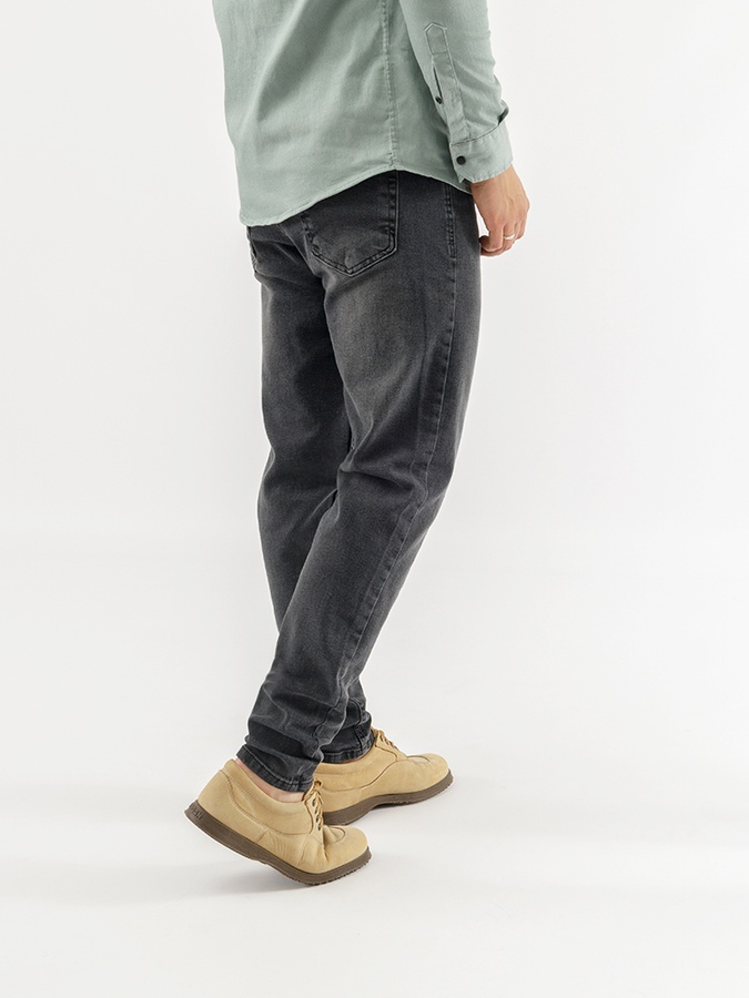 Мужские джинсы 54 цвет темно-серый ЦБ-00227238 SKT000925772 фото