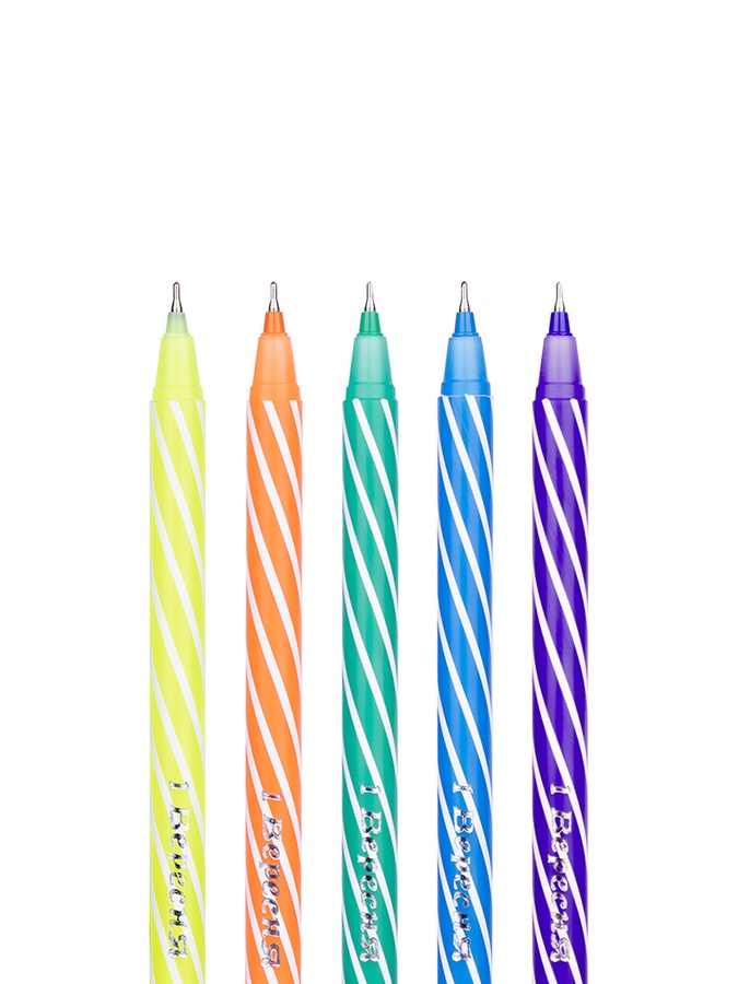 Ручка масляна "Spin 6" колір різнокольоровий ЦБ-00222755 SKT000915842 фото