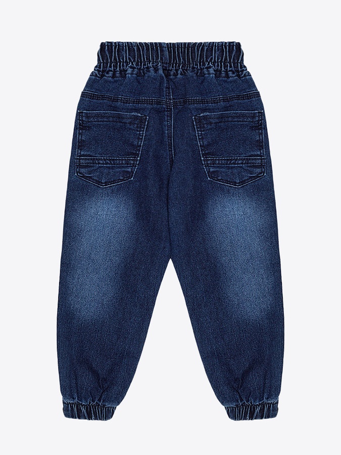 Джогеры джинсовые для мальчика 152 цвет синий ЦБ-00224289 SKT000919611 фото