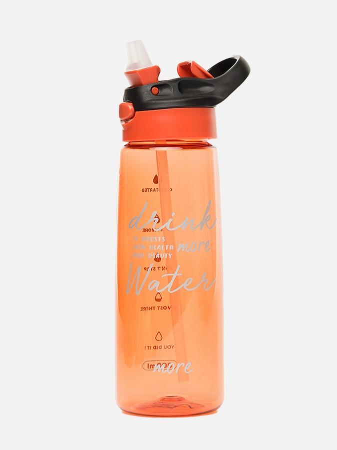 Бутылка-поилка "Drink water" цвет оранжевый ЦБ-00225820 SKT000922960 фото