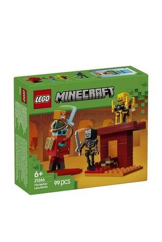 Конструктор LEGO Minecraft - Битва з лавою у Незері (21266) 21266 ЦБ-00269182 фото