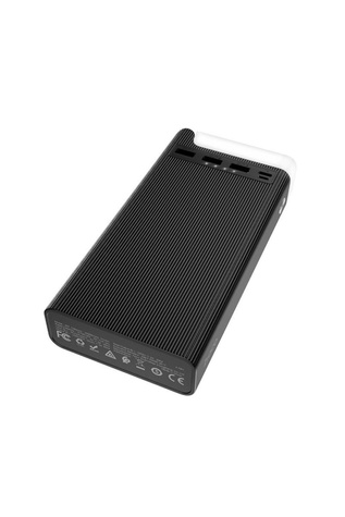 Power bank Hoco J62 30000mAh з настільною лампою колір чорний ЦБ-00200451 SKT000868542 фото