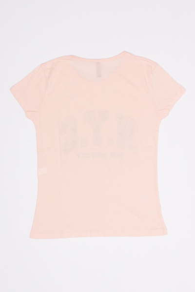 Женская футболка 48 цвет персиковый ЦБ-00192019 SKT000847801 фото