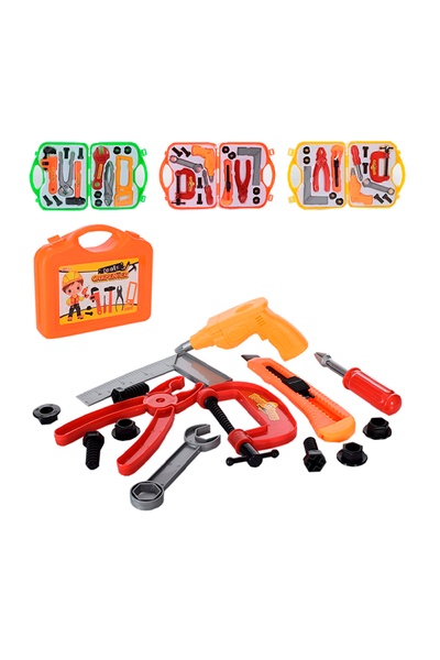 Іграшковий набір інструментів колір різнокольоровий ЦБ-00235887 SKT000946955 фото