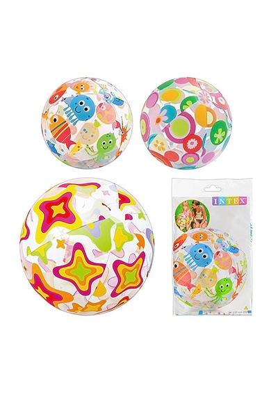 Надувний м'яч Intex колір різнокольоровий ЦБ-00248957 SKT000990499 фото